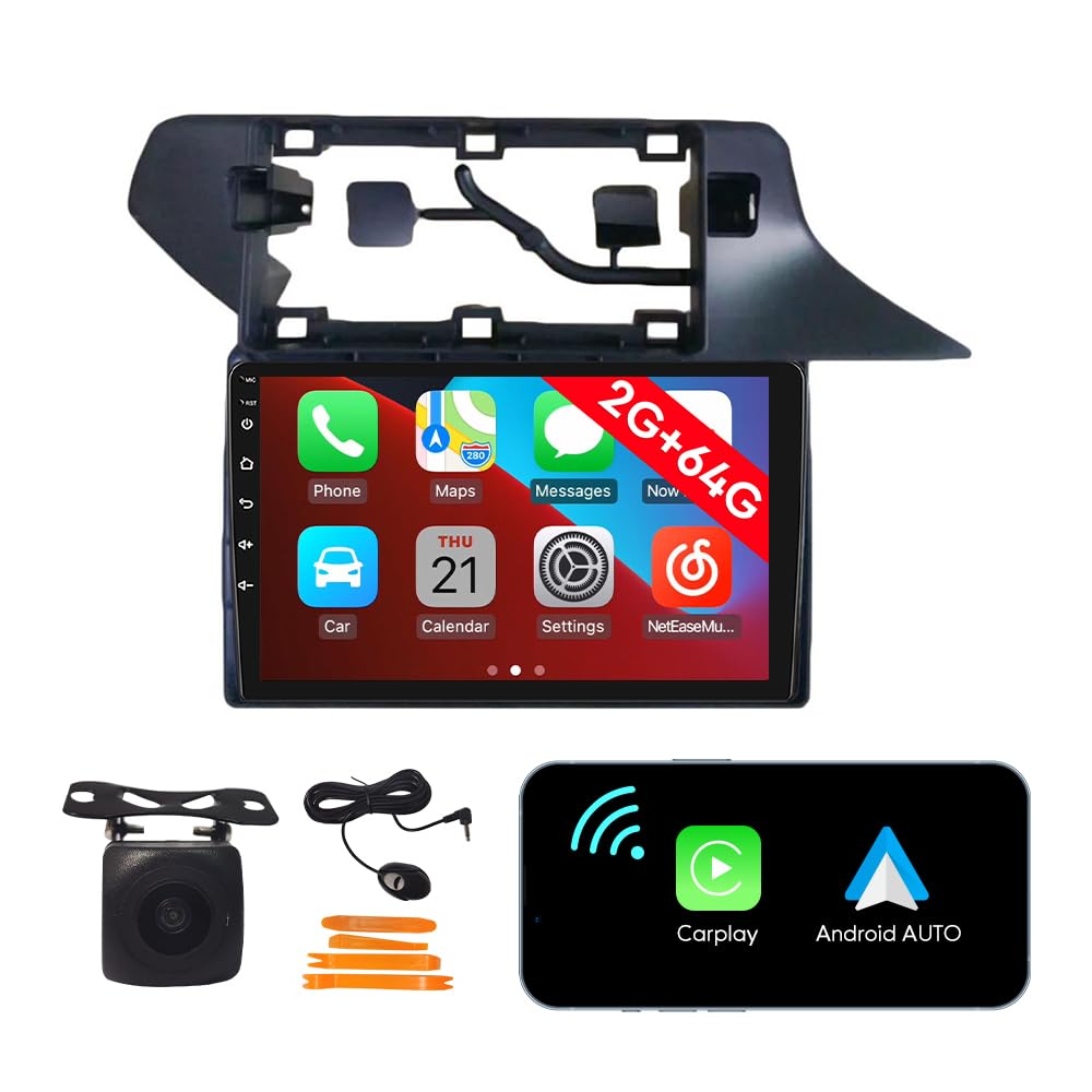 [2G 64G] Android Car Stereo FM Radio Carplay Android Auto 10.1