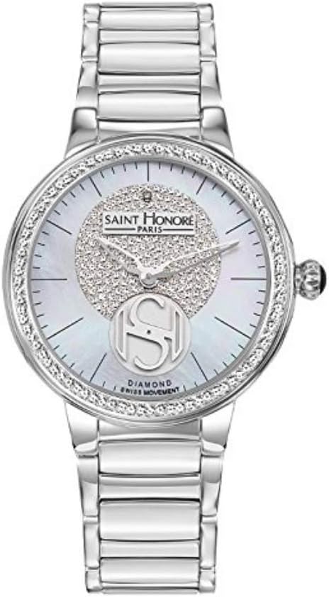 Saint Honoré Women's Analogue Quartz Watch with Stainless Steel Strap 7621231YPAD