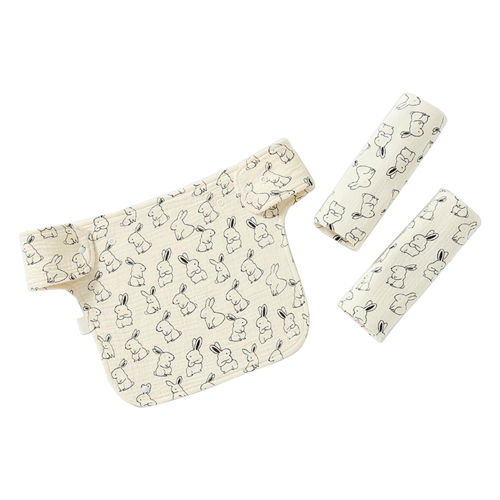Newwyt Baby Waist Stool Drool Bib SoftCotton Teething Pad Newborn Infants Saliva Towel Multifunction Baby Carrier Baby Strap Cotton
