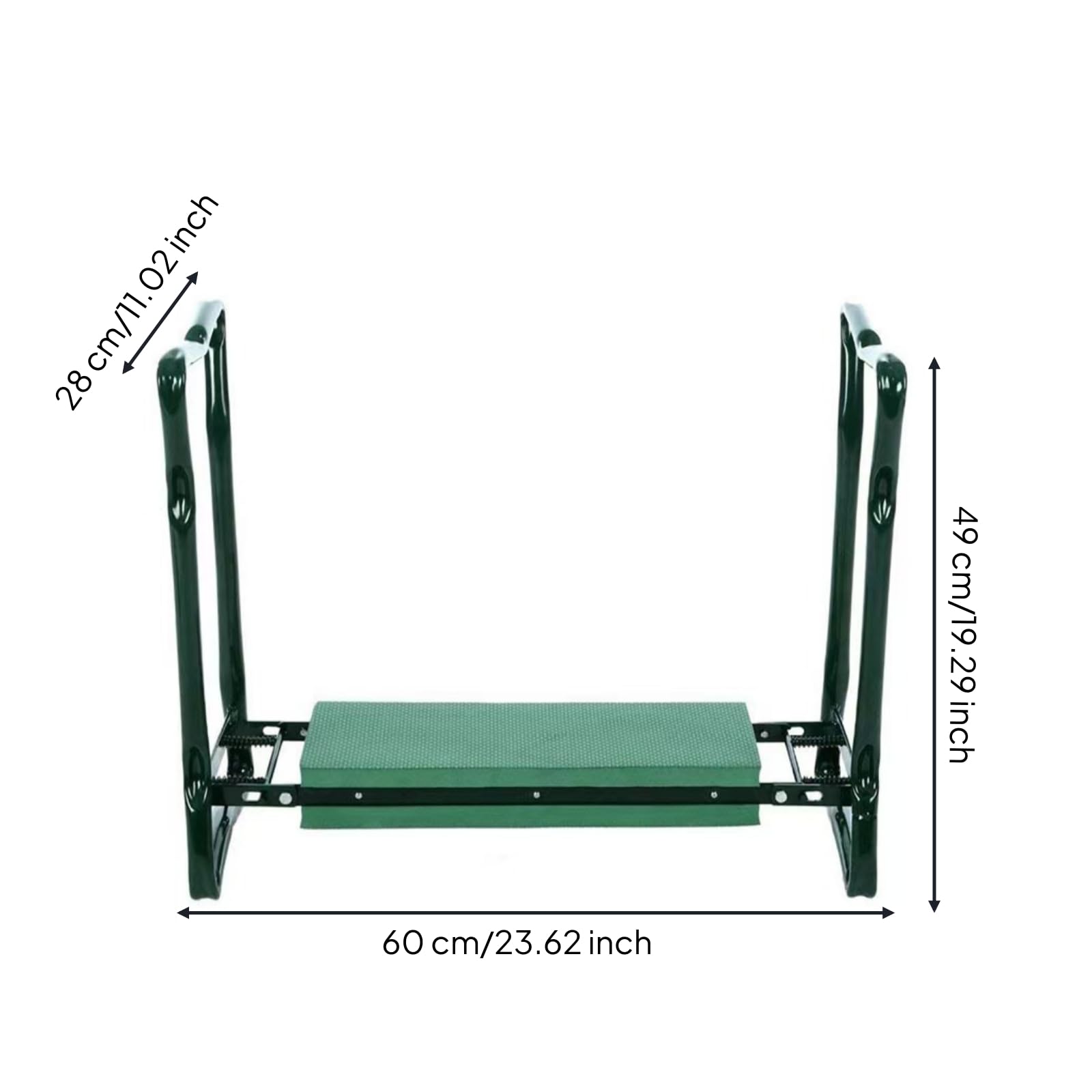 predolo Banco Arrodillador Plegable Cómodo | Portátil, Rodillera Jardín con Bolsa Herraas, Ligero, Banco Rodillas, para Exrior, Jardineros