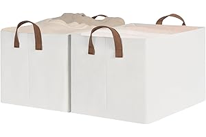 StorageWorks Storage Bins - The Ideal Linen Closet Organizers