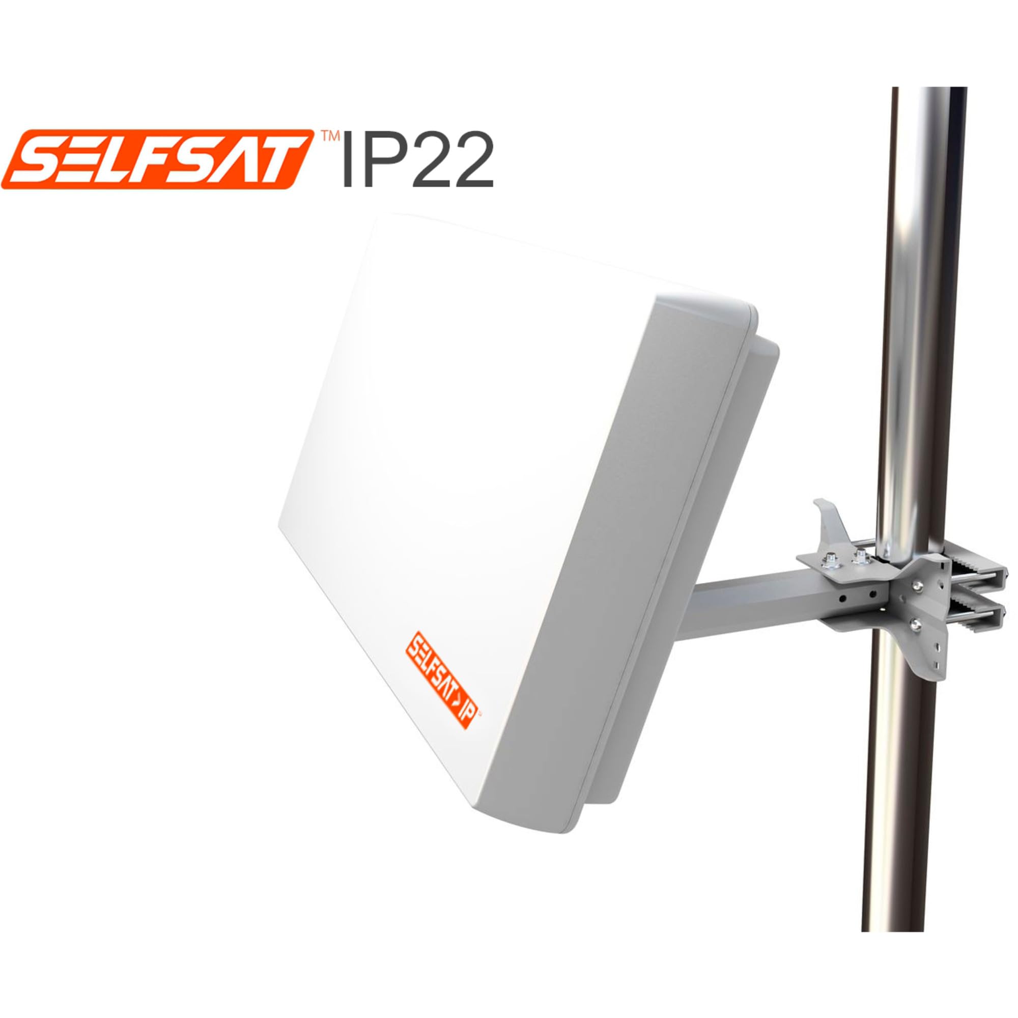 SELFSAT IP22 Sat/IP Flat Antenna - The World's First Almost