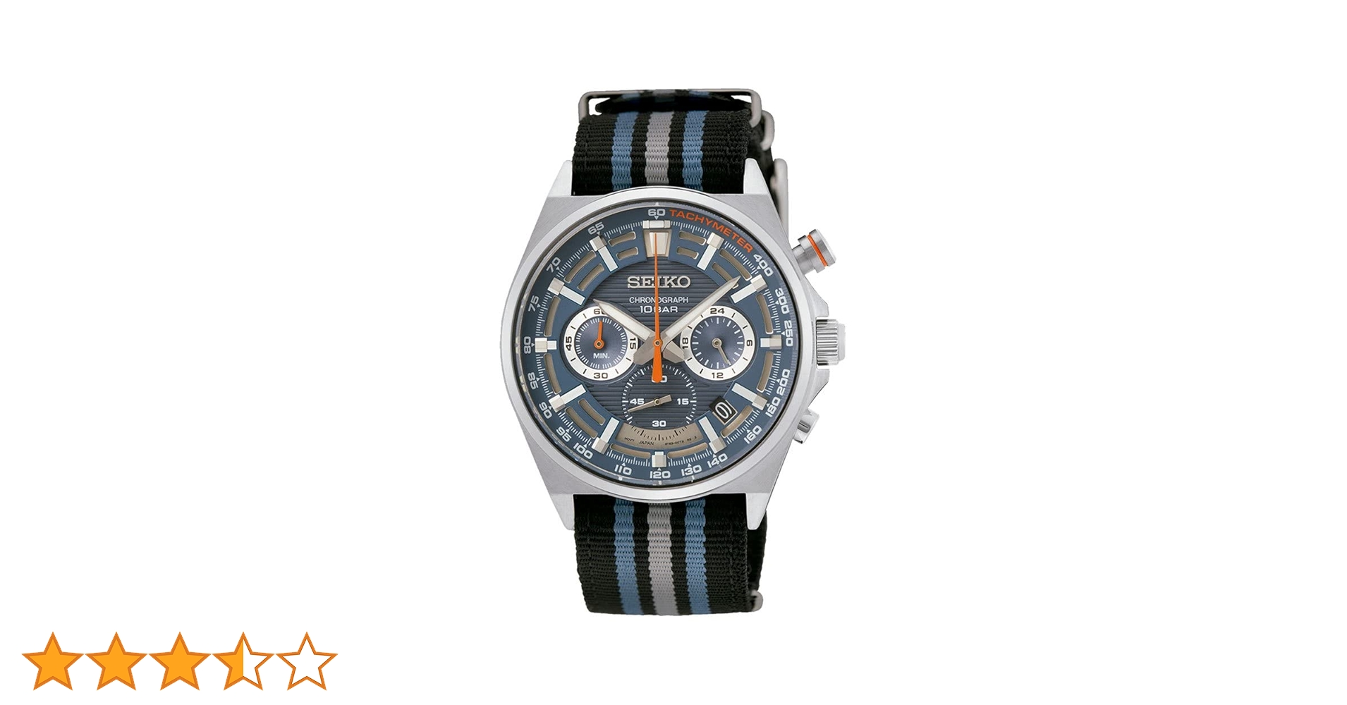 Amazon.co.jp: Seiko メンズ クロノグラフ ブルーダイヤル