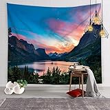 ✔Design parfait: Effet d'impression HD.Des couleurs vives et des images claires. Aucune odeur étrange. Pas de décoloration. Chaque tapisserie est soigneusement conçue et réalisée pour vous.