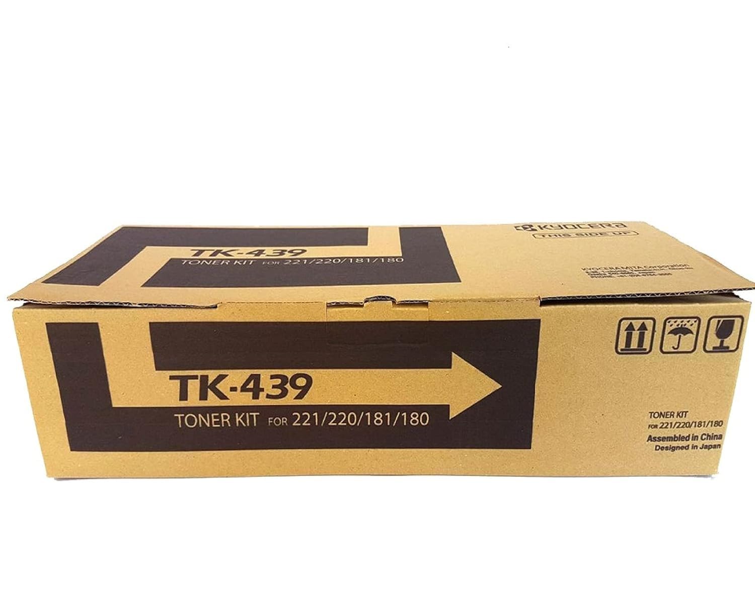 PINELIME TK-439 Black Toner Cartridge Compatible with 180/181/220