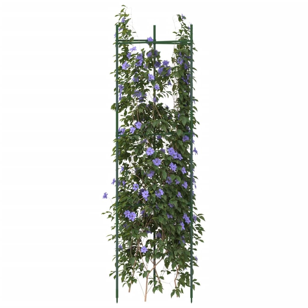 Generisch Tomatenkäfige 6 STK. 116 cm Stahl und PP,Heim Garten,Gartenpflege,Pflanzenständer-3281487