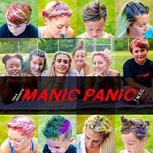 Manic Panic Electric Flamingo Pink Hair Color Gel - Dye Hard - Temporary Washable, Pink Hair Styling Gel For Kids & Adults - Glows Under Black Lights #TOP2