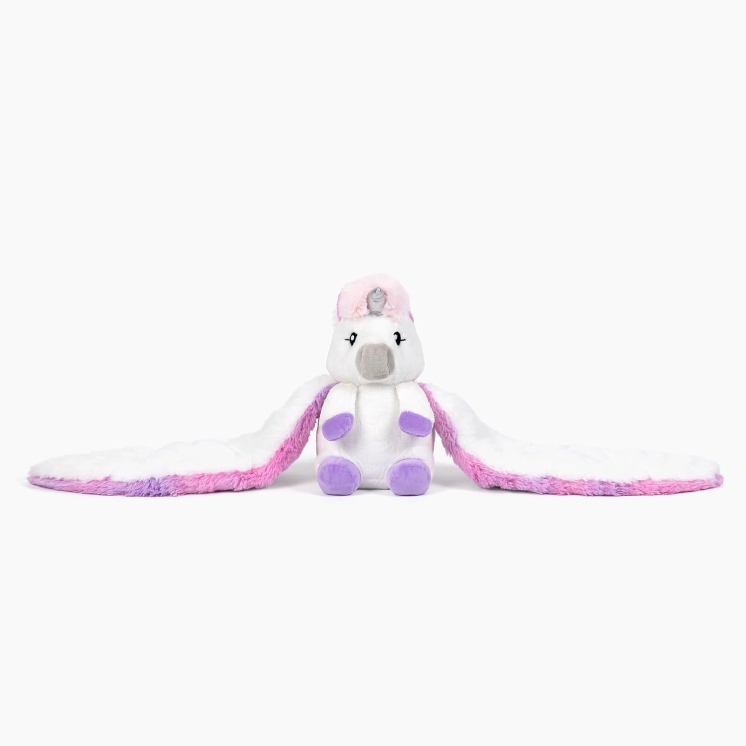 HUGIMALS Hugarounds Echo the Unicorn 2.5 lb Microwaveable Weighted Plush Neck & Shoulder Wrap | Soothing, Comforting Hugs for Self-Care & Relaxation | Unscented for Ages 2+