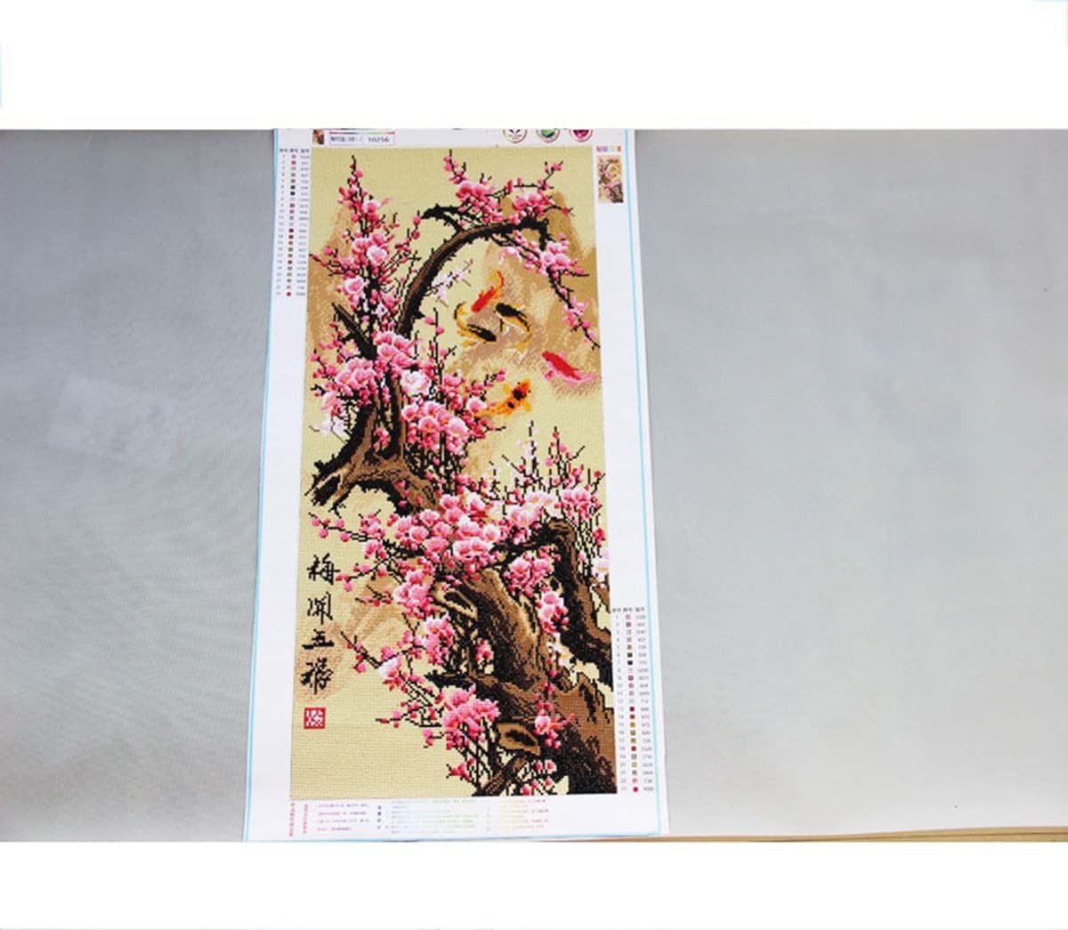 Instarry DIY 5D Diamond Painting Set Large Size Full Drill Plum Blossom Mosaic Cross Stitch Embroidery Room Decor Art Craft 39.4x19.7 inch