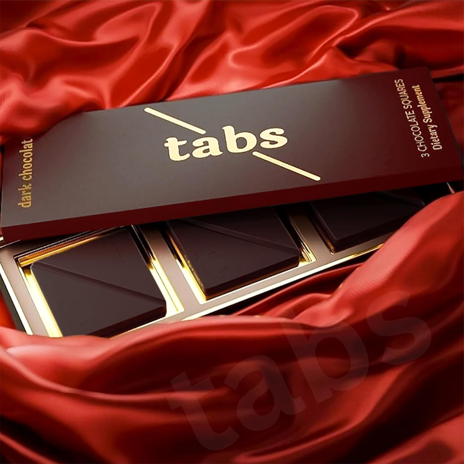 Tabs Chocolate Tabs Premium Dark Chocolate 60g - Image 1