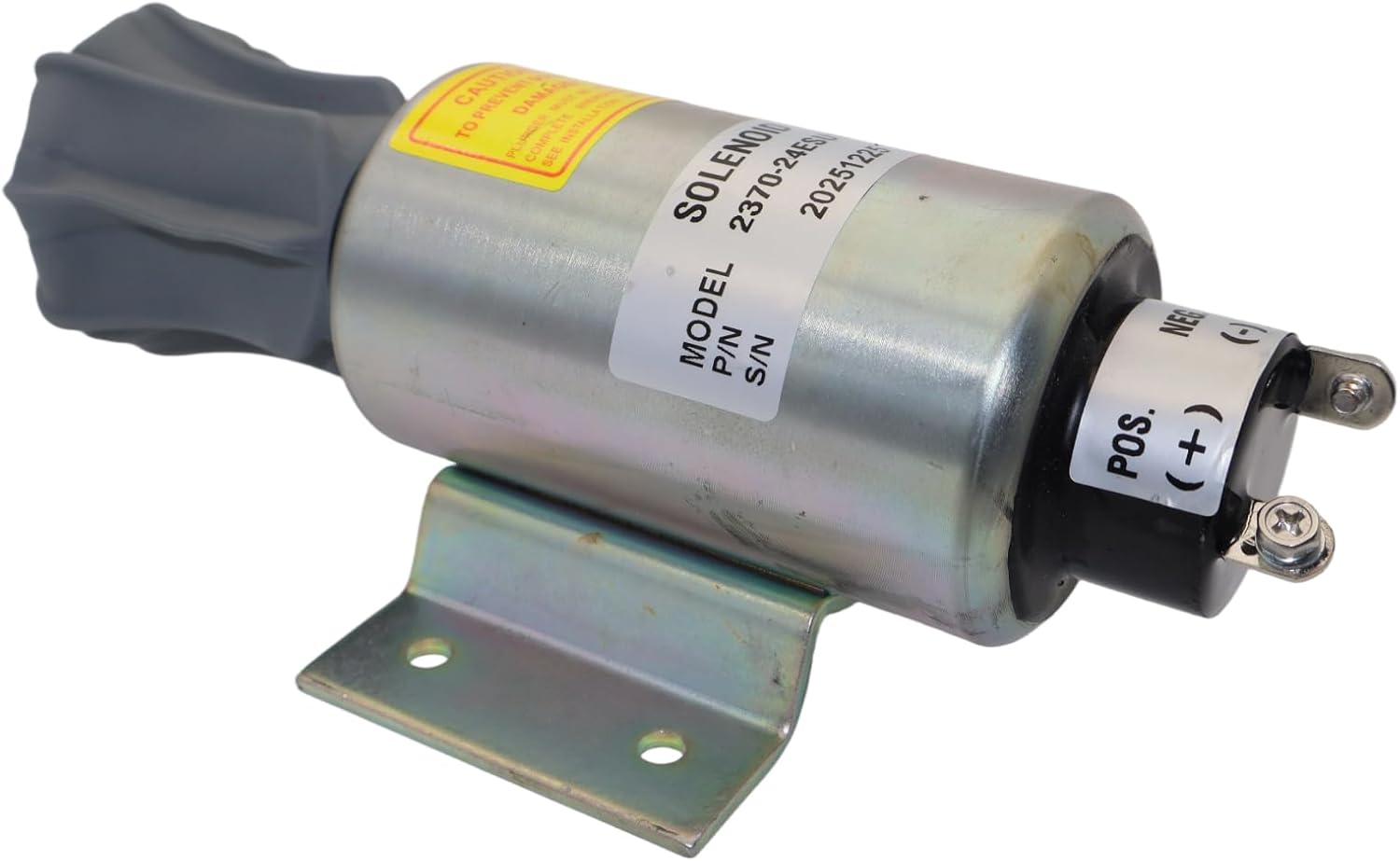 24V Fuel Shut Off Solenoid 2370-24ESU1B5 For Mitsubishi S12R S16R Industrial Diesel Engine