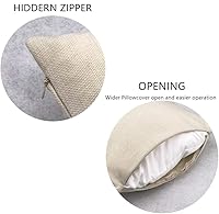 Vista 6 de Fundas de almohada de conejo de Pascua de 18 x 18 pulgadas, funda de almohada de huevo de Pascua, funda de almohada Hello Spring, funda de cojín