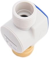 Vista 6 de Save a Drop Medidor de flujo de agua P3 con giratorio de latón resistente, mide el uso de un galón desde una manguera de jardín al aire libre, ideal