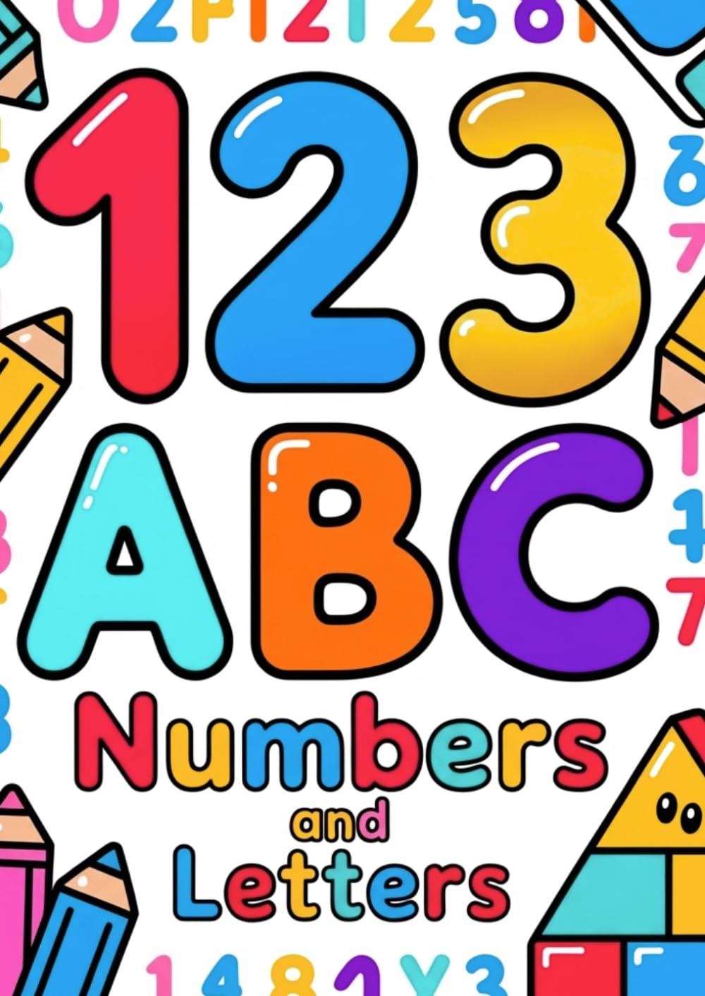 TRACING NUMBERS AND LETTERS FOR KIDS AGES 3-5: Learn to Write ABC & 123 | Alphabet and Number Tracing Practice | Preschool and Kindergarten Handwriting Workbook