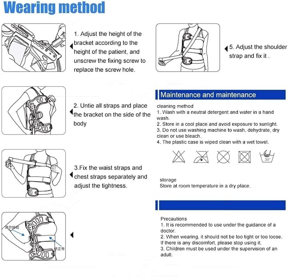 Miniatura 8 de Corrector de postura de espalda para hombres y mujeres, corrector de postura de espalda para hombres y mujeres, soporte de postura ajustable para