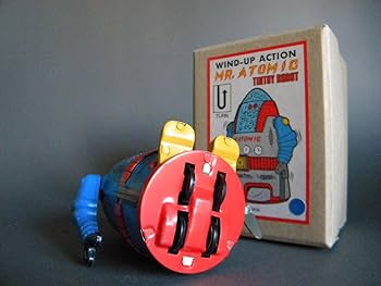 Mr アトミック　大阪ブリキ　ブリキ電動　動作確認済み 大阪ブリキ玩具/ MR.ATOMIC/復刻品/電動歩行/米澤 CRAGSTAN