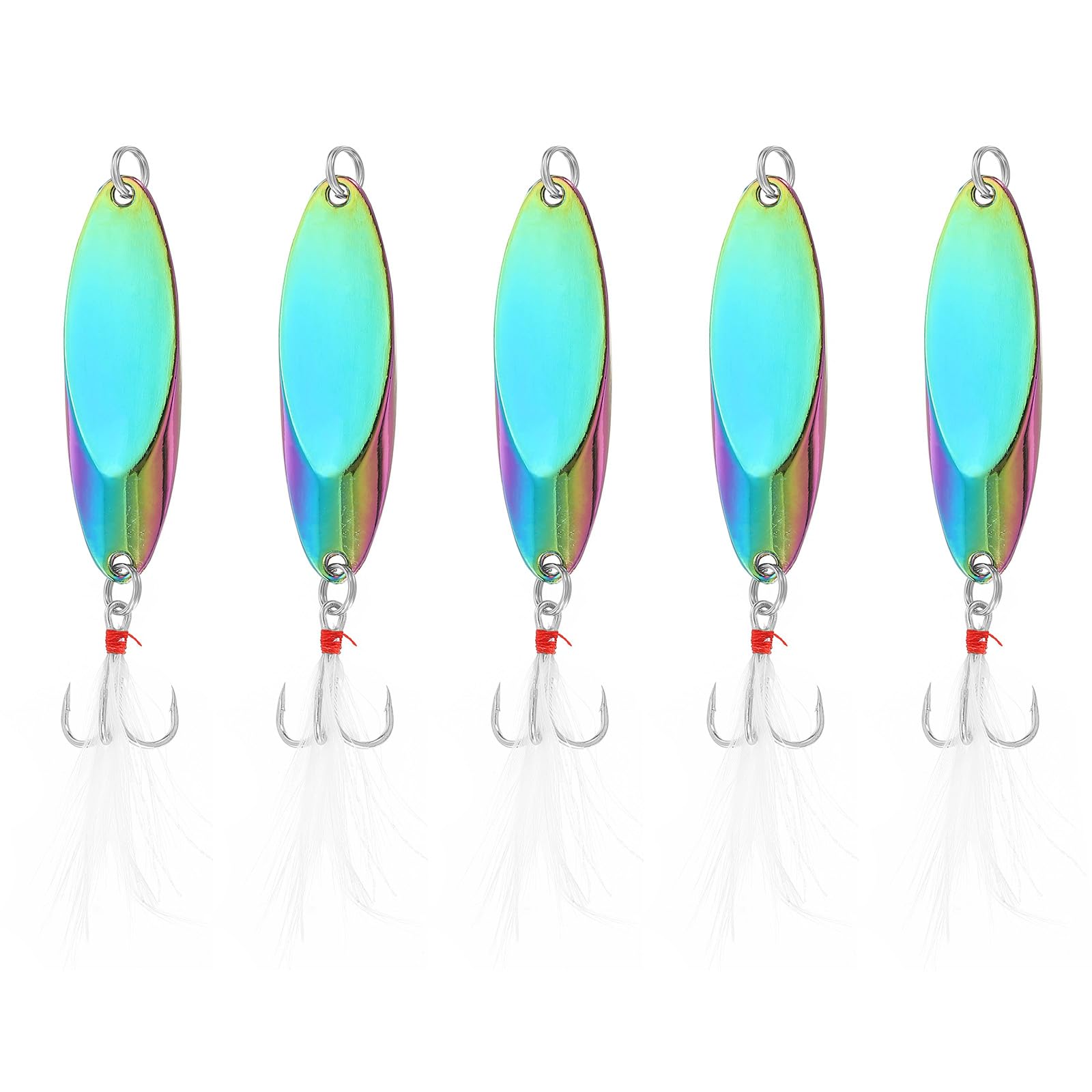 PATIKIL Fishing Spoons 4/5 oz 25g