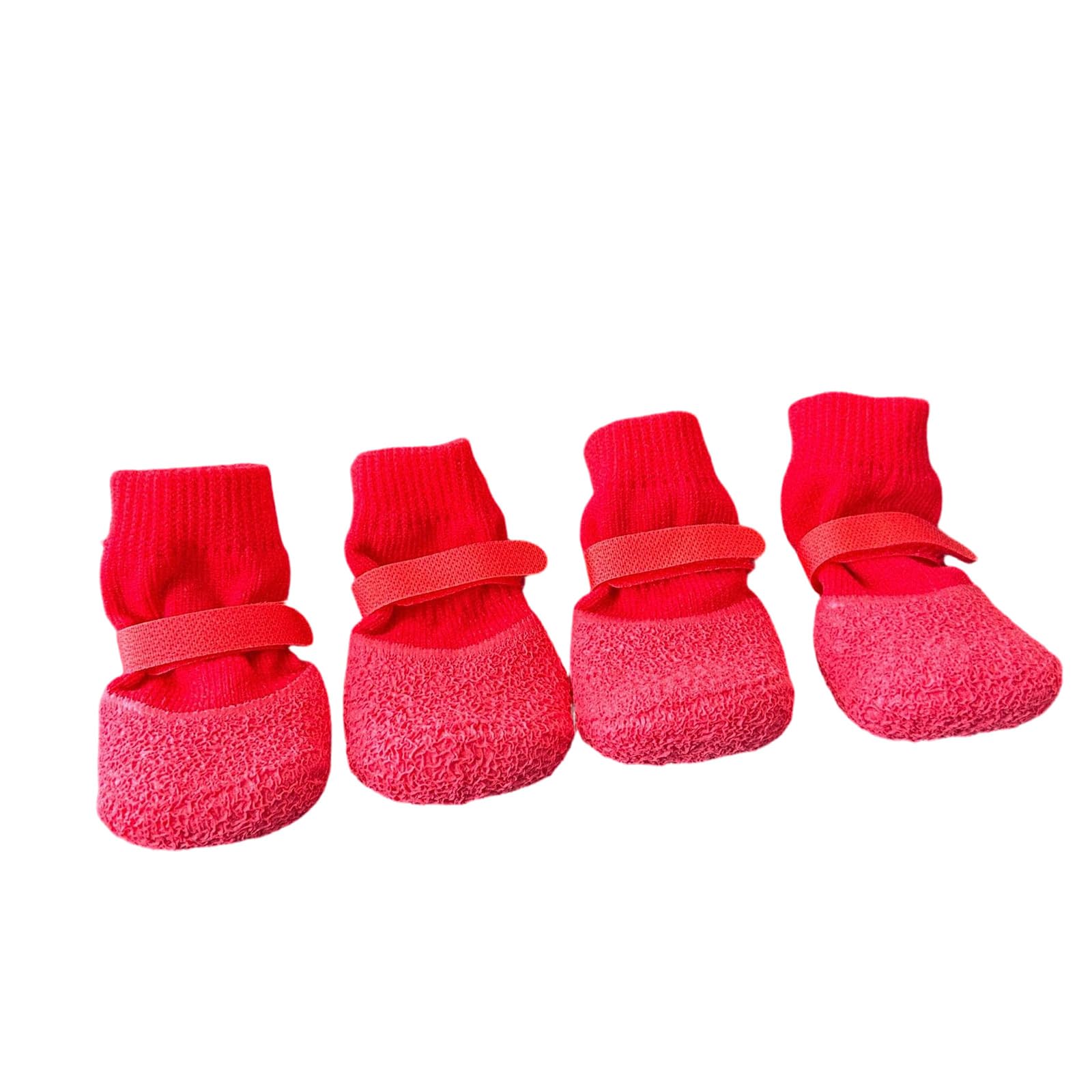 MICFENY 4pcs Nonslip Pet Shoes Waterproofed and Wear Resistant for Dog Various Weather Protecting Easyly Clean