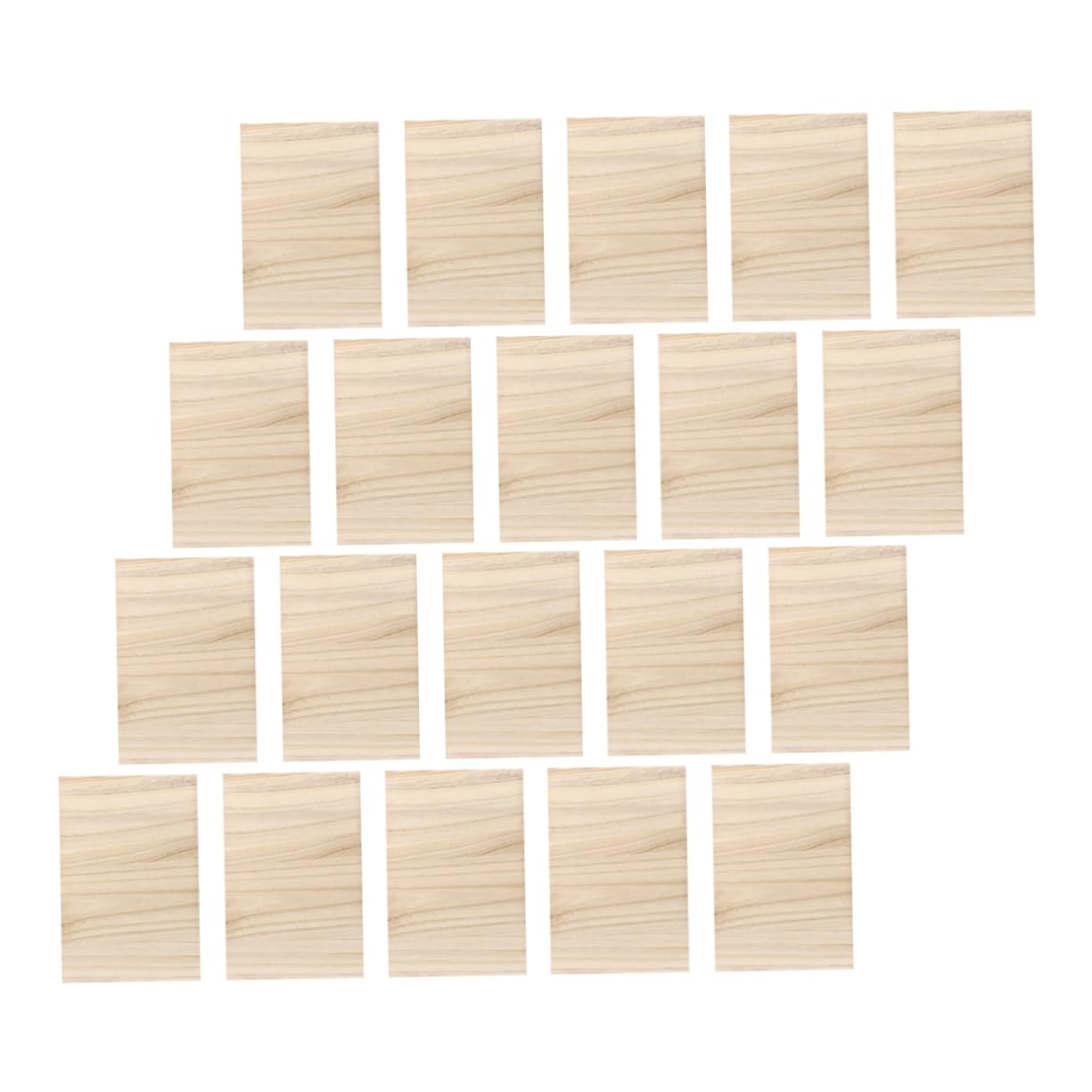 GOOHOCHY Taekwondo Performance Board 20pcs Wooden Breaking Boards Karate Practice Tool