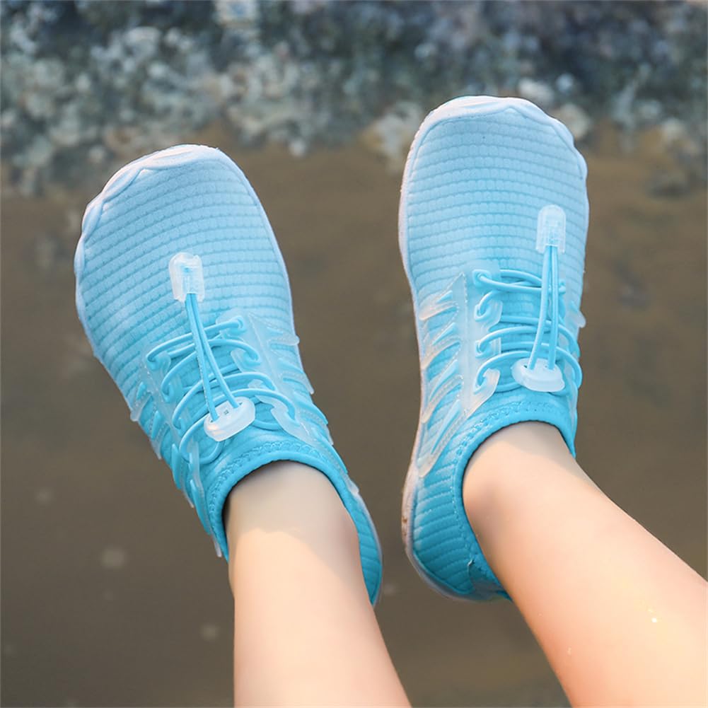 Wasserschuhe für Jungen und Mädchen, Unisex-Duschen-Schuhe,Fingerschuhe， Strandchuhe, schnell trocknende Wasserschuhe, Schwimmschuhe, Surfschuhe, Bachwander Größe 28-36