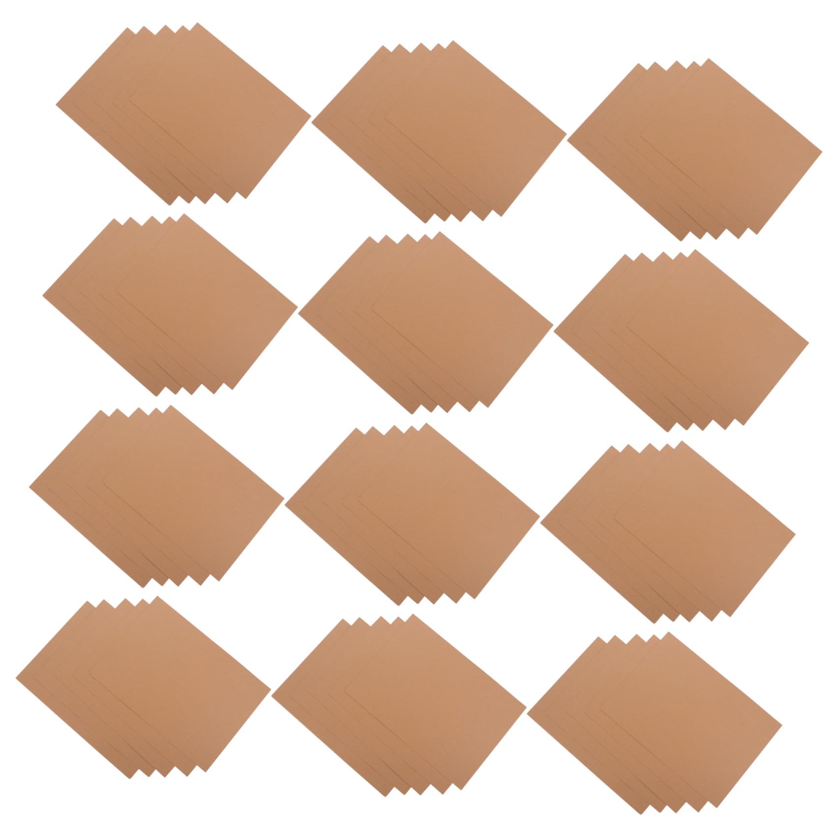 Tofficu 120 Fogli Cartoncino Kraft Marrone Khaki Resistente a Pieghe e Strappi per Creazione Biglietti e Fai da Te, Formato A4 6 Fogli per Scrapbooking e Progetti Artistici