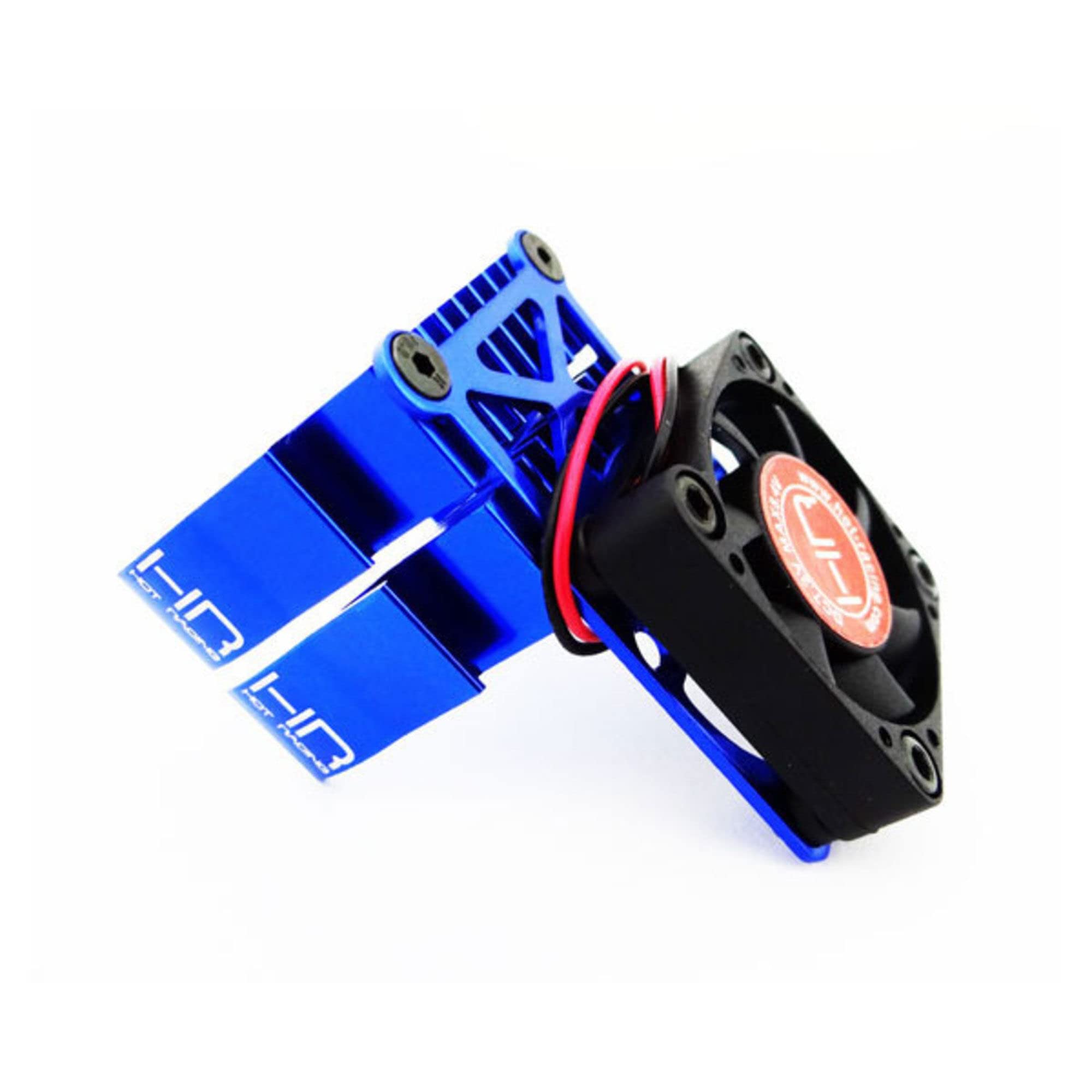 Hot Racing MH550TE06 Blue Multi Mount Fan Heat Sink 36mm Motors, Blue