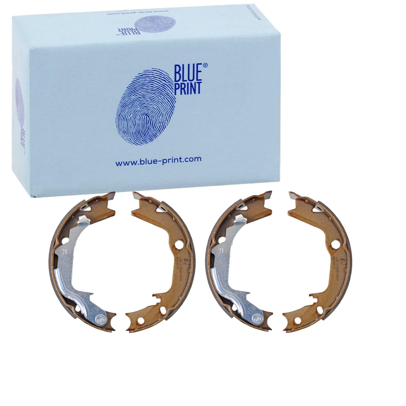 Brake Shoe Set, parking brake Rear Axle ADG04167 BLUE PRINT for HYUNDAI i20 I
