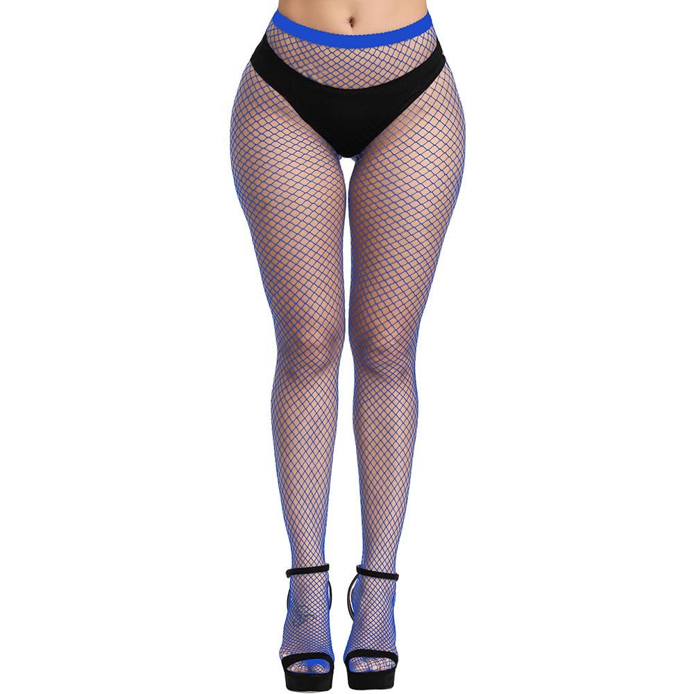 Netzstrümpfe für Damen, hohe Taille, sexy Netzstrumpfhose, Stretch-Fischnetzstrumpfhose für Freizeit, Party, Kostüm