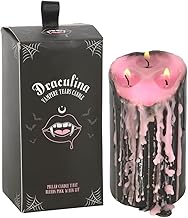 Something Different Vampire Tears Pillar Candle (L) (Pink)