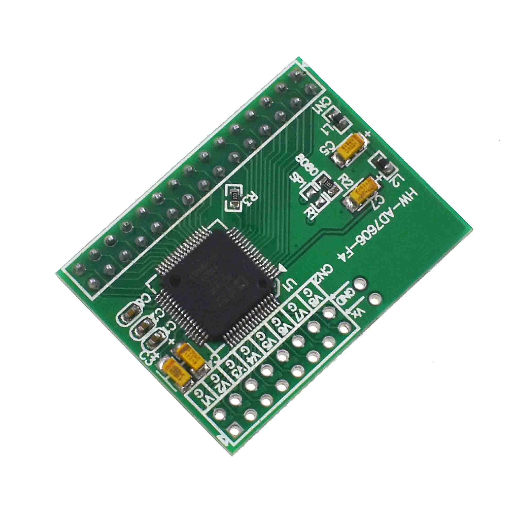 Reland Sun AD7606 data acquisition module 16 ADC 8-way synchronization with a sampling freq