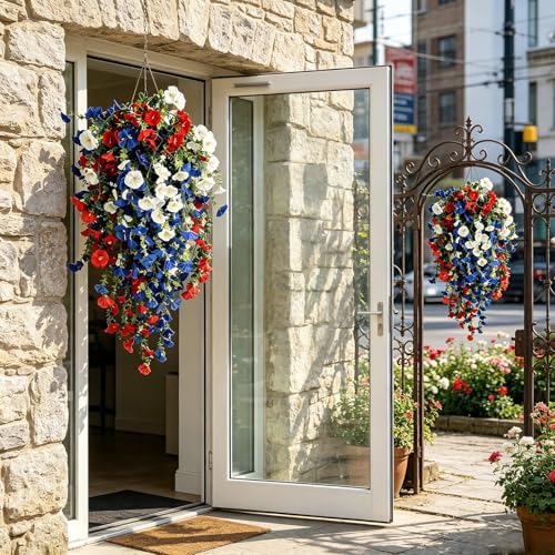 Panier suspendu décoratif embellissez vos soirées de Memorial Day - 8