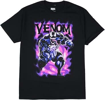Marvel Comics Men's Spider-Man Venom Symbiote Purple Smoke