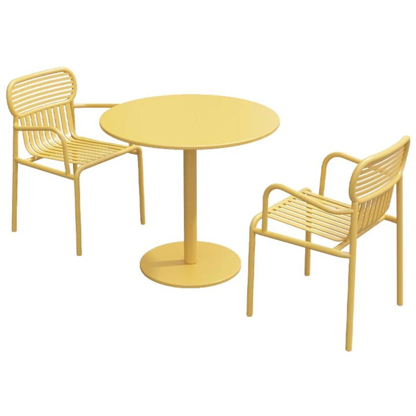 Evita el óxido en tu porche con este juego de mesa y sillas de exterior