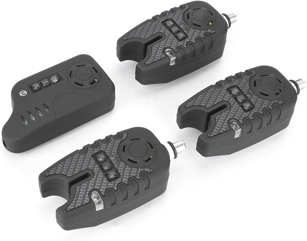 Fishing Bite Alarm, Bright ABS Light Alert System, Fishing Strike Indicator with Durable LED for Anglers in Freshwater Saltwater and Ice Fishing