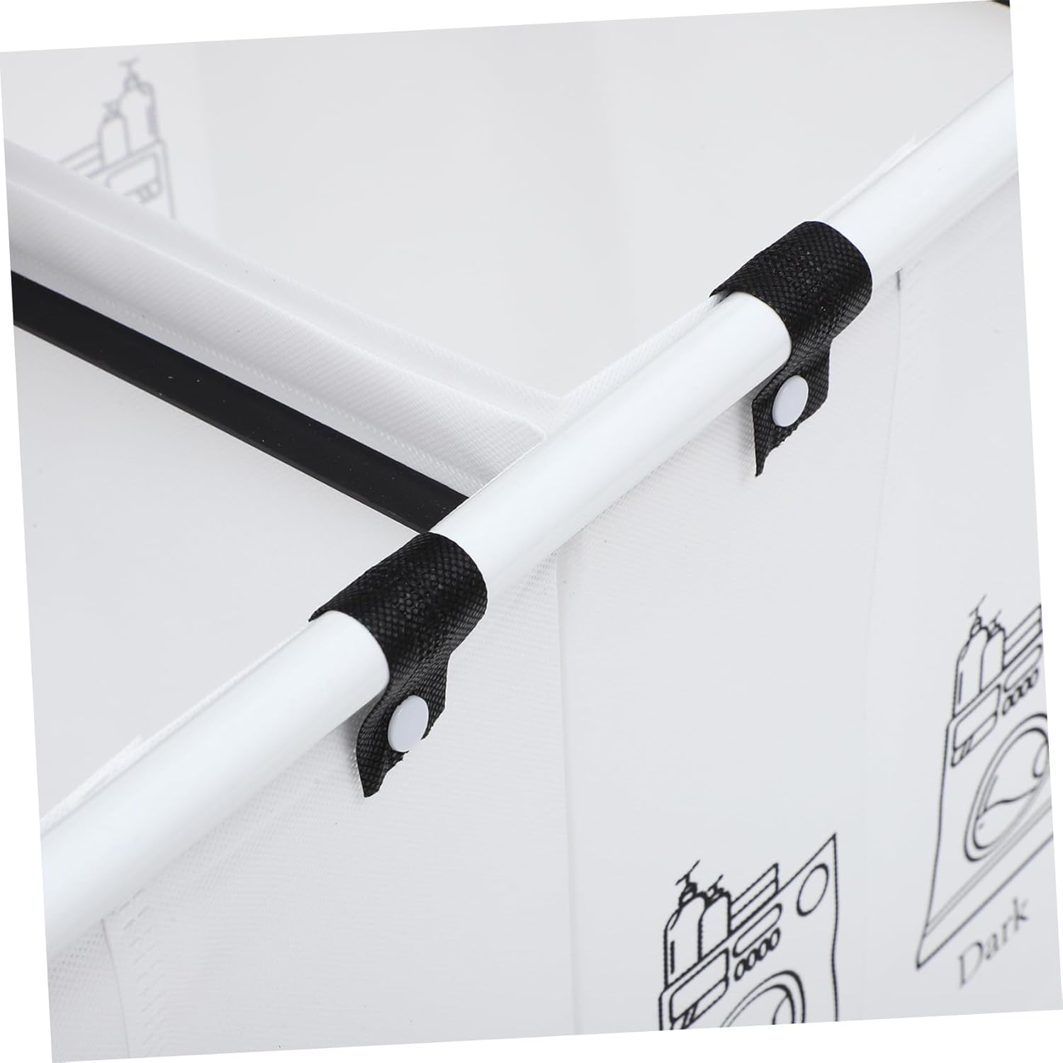 Large Capacity Folding Laundry Basket with Stand Household Dirty Clothes Organizer for Bathroom and Bedroom Storage Portable Multi Use Hamper for Sports Gear