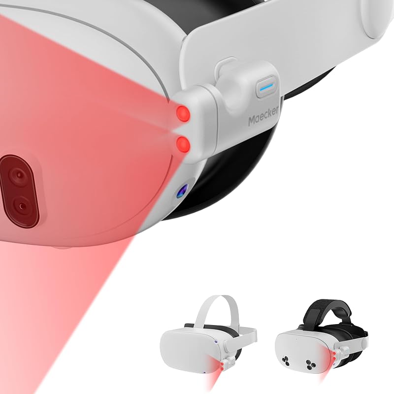 Maecker VR Infravörös Fény Quest 3/3S/2 Nyomkövetéshez Sötétben