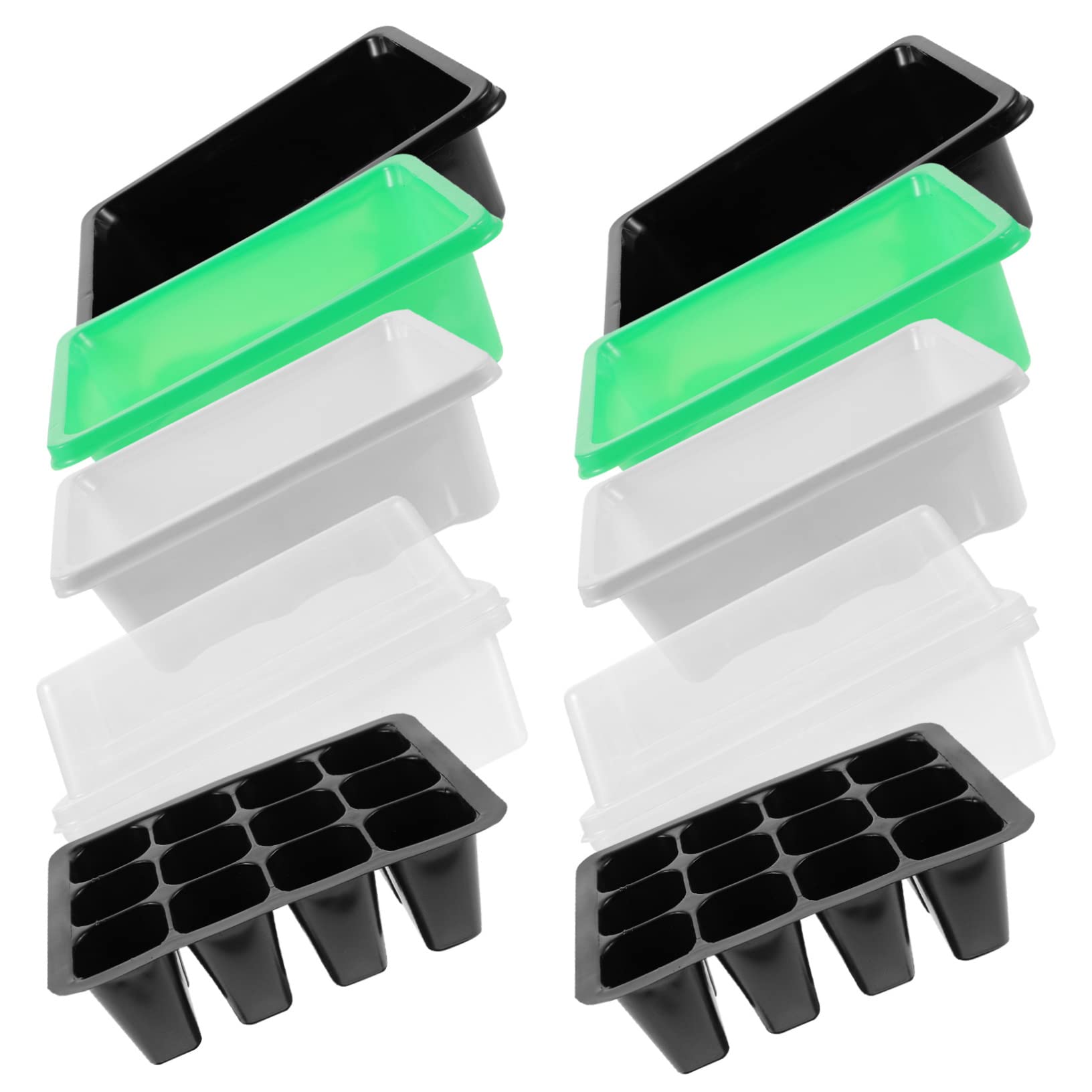 Supvox 30stücke Teiliges Anzucht-Container Für Pflanzenanbau Atmungsaktive Starter-Trays Für Gewächshaus Und Innenraum Anzucht Von Und Blumen