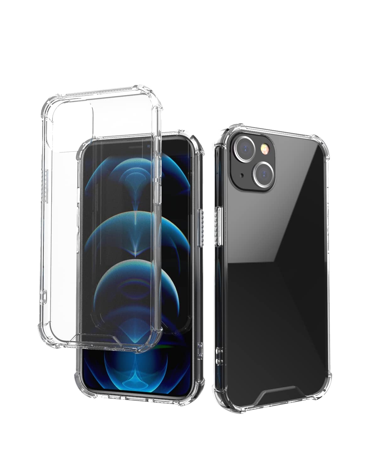 Amazon.co.jp: [WHTMM] iphone 13Mini ケース クリア 黄変防止 耐衝撃