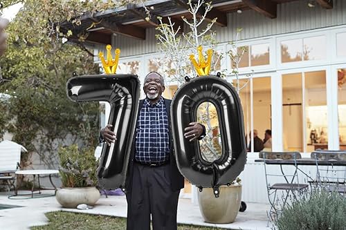 Miniatura 8 de Globos de números de 40 pulgadas globos de números 0 globos de cumpleaños para niñas y mujeres globos de cumpleaños de 10 20 30 40 50 60 globos de