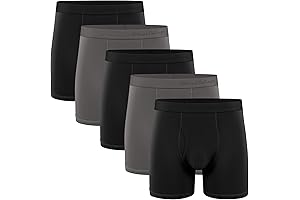 Boxer Briefs Mens Underwear Men Natural Feeling Pack Soft Cotton Open Fly Underwear