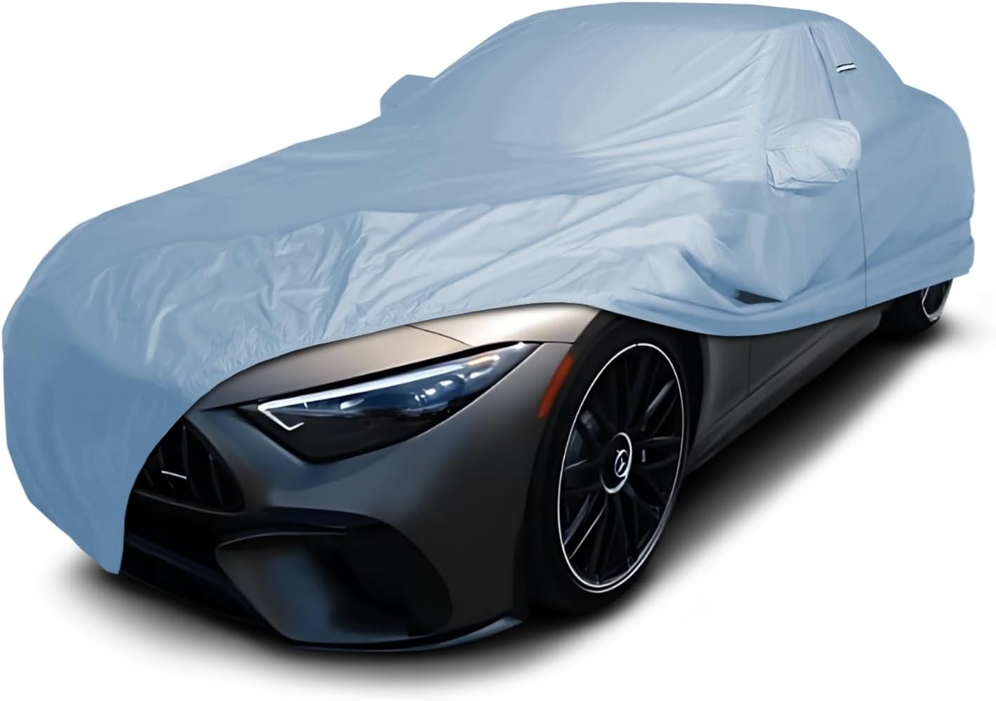 iCarCover Premium Car Cover for 1990-2026 Mercedes-Benz SL-Class Heavy Duty Waterproof All-Weather Automobiles Custom Fit Indoor Outdoor UV Snow Protection Covers with Straps and Bag