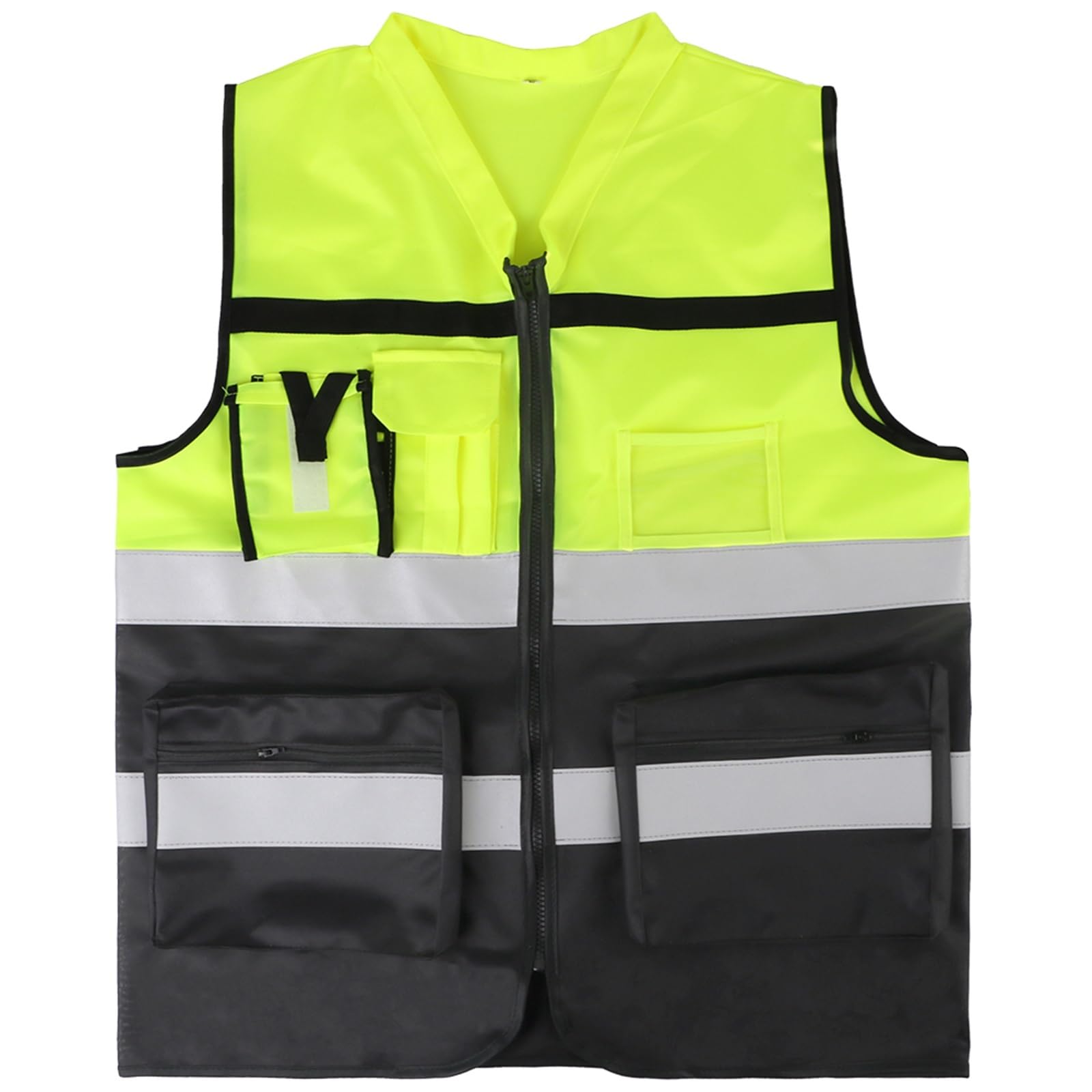 Gilet riflettente in tessuto a maglia