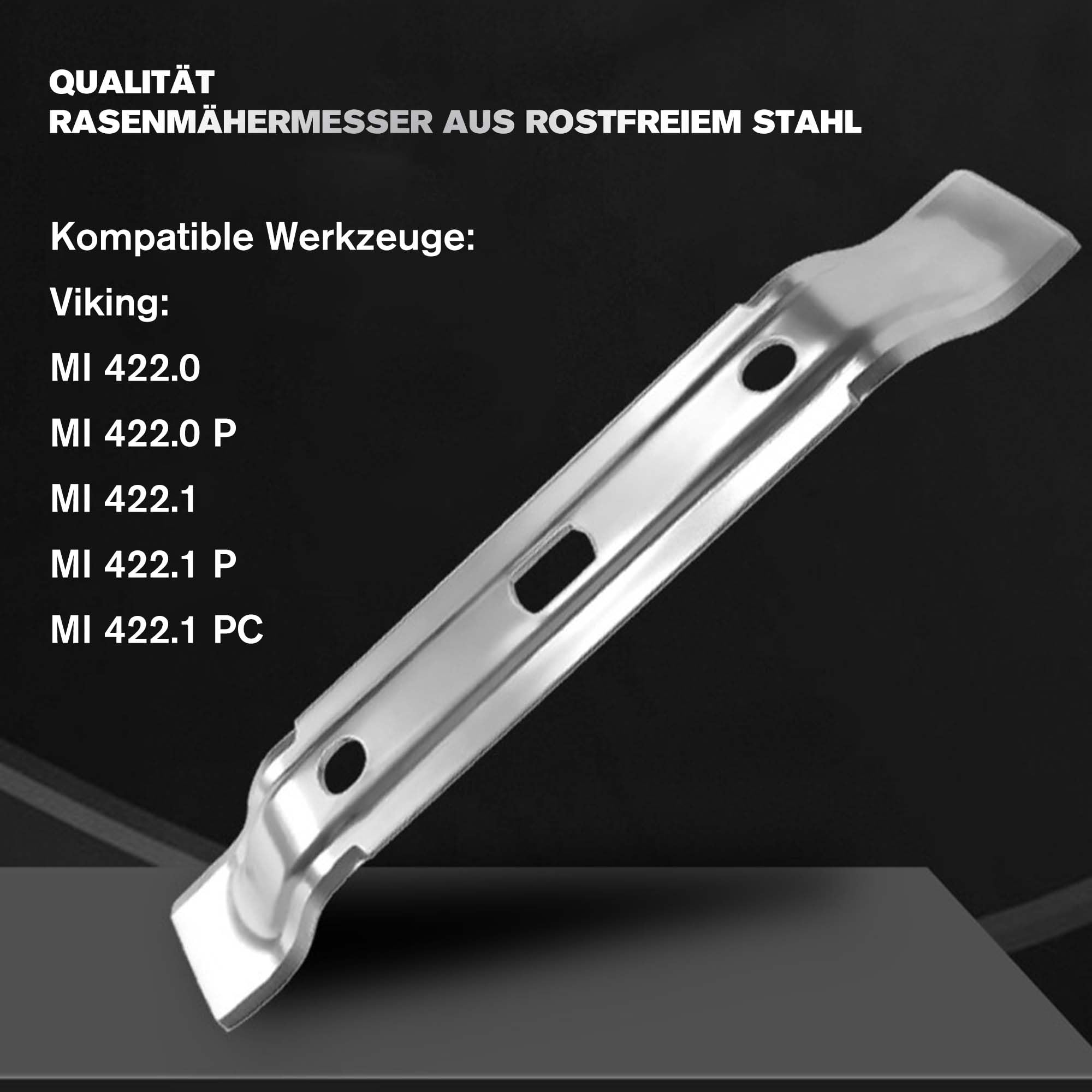 2 x ostrza do noży kompatybilne z kosiarką Stihl iMOW RMI 422 422P 422PC RMI422 P C