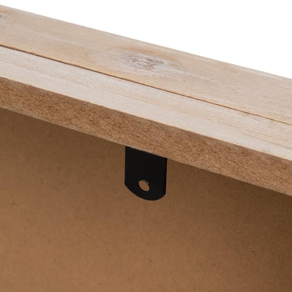 Tapa Contador Luz o Cuadro Eléctrico de Madera Decorativa Cañas Seca de 46x6x32 cm, Cubre Contador para Entrada Pasillo Original (Cañas Seca)