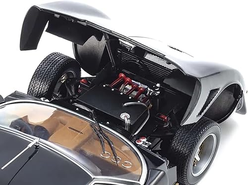 Miniatura 2 de Lambo Miura SVR Negro y Oro 118 Diecast Model Car by Kyosho 08319 BKG