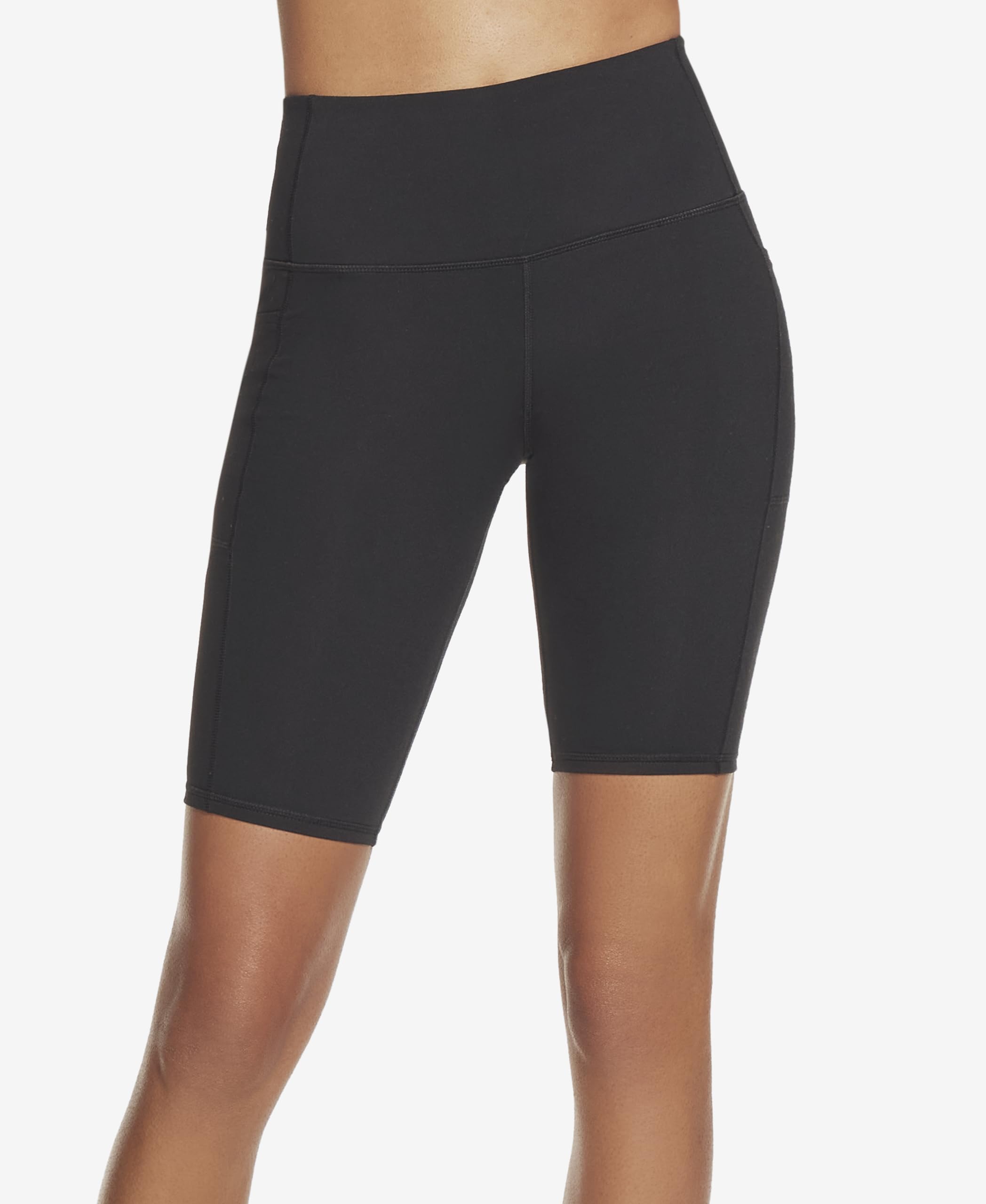 Skechers Gowalk High Waisted 10" Bike Short - Shorts - Short de Cyclisme Go Walk GoFlex 10" avec Poches - Femme