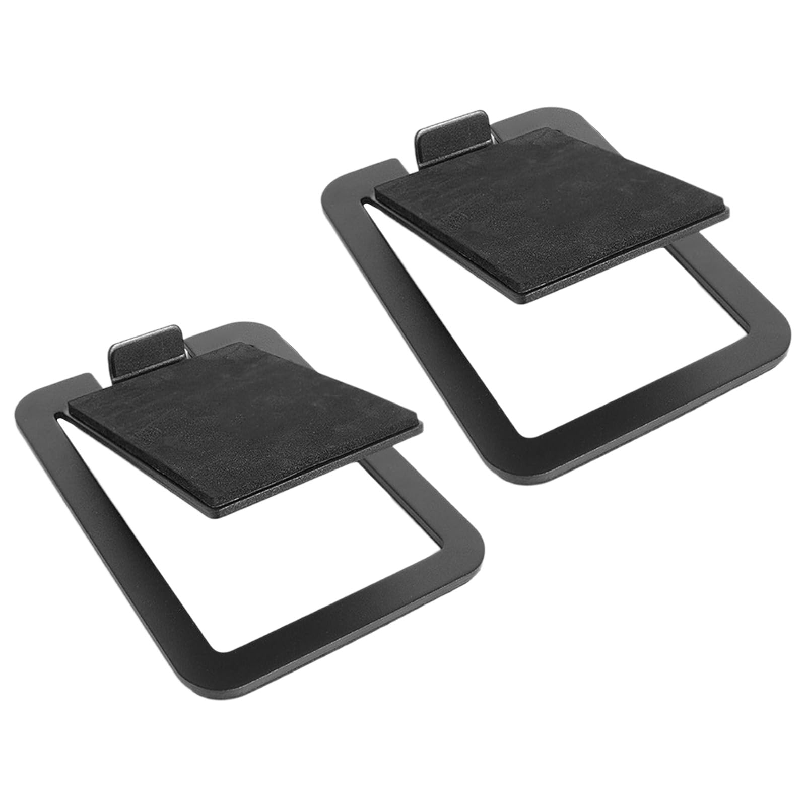Buxuaaaa Multicolor 2Pcs Metal Desktop Speakers Stand Monitors Computer Speakers Bracket Holder For Computer Easy To Use Metal Base