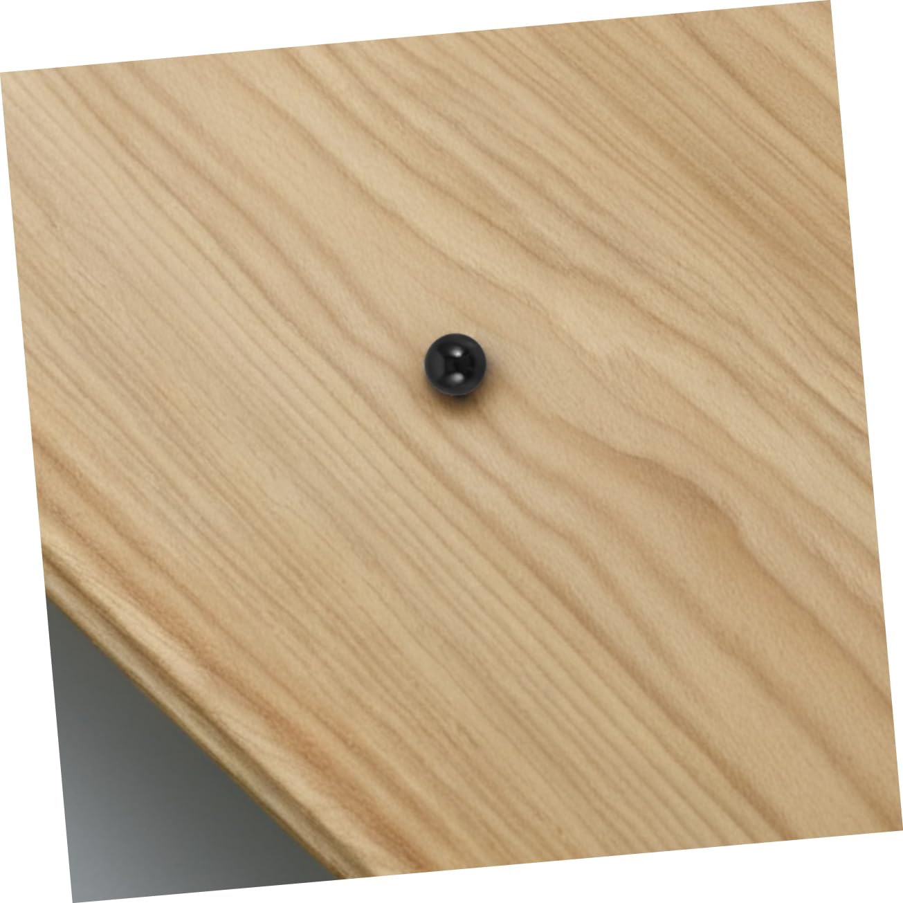 Abaodam Lot de 4 Boules de Rechange pour Mini Flipper en Plastique Noir, Faciles à Installer, Adaptées aux Tables de Jeu pour Usage Domestique