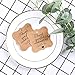 Paper Gift Tags Thank You for Celebrating with Us, Whaline 100 Pcs Paper Hang Tag for Thanksgiving Day Wedding Party Favors, Baby Shower with 100 Feet Natural Jute Twine