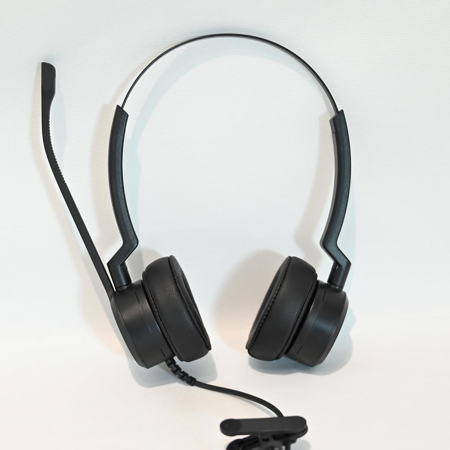 Plantronic-QD zestaw słuchawkowy z mikrofonem – do kabli ze złączem szybkiego odłączania do biura Call Center (Binaural)